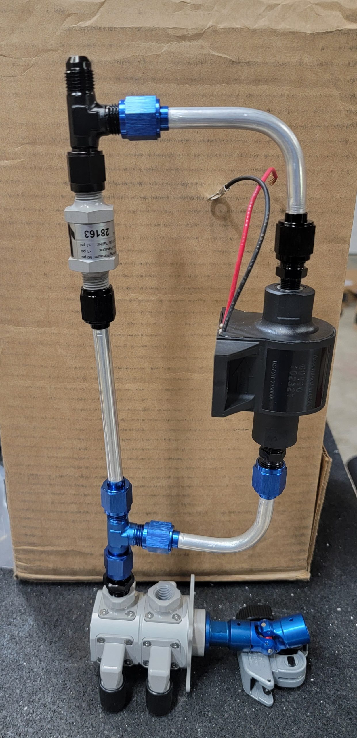 T Static Target Hanger Shootsteel Com Inc Fuel Switch And Boost Pump Sling Tsi From Quick Build